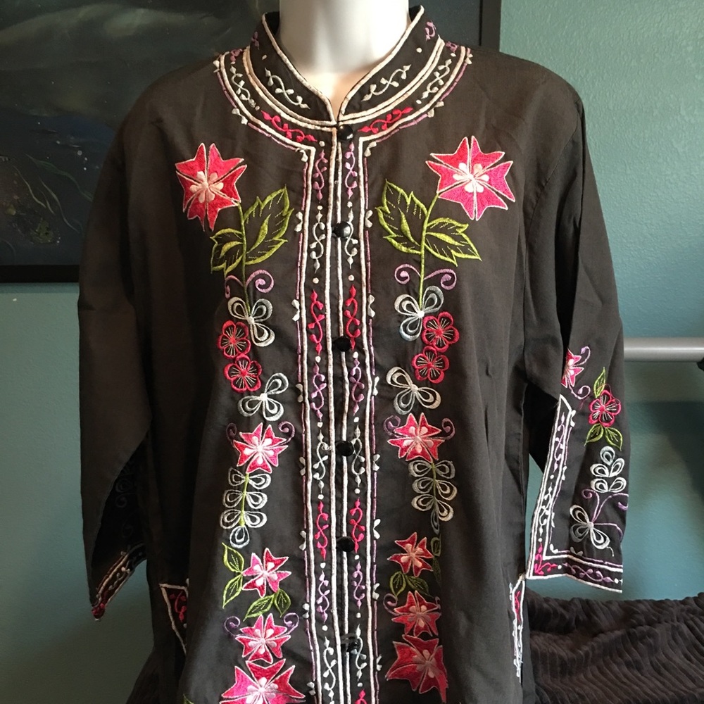 Kimono style blouse